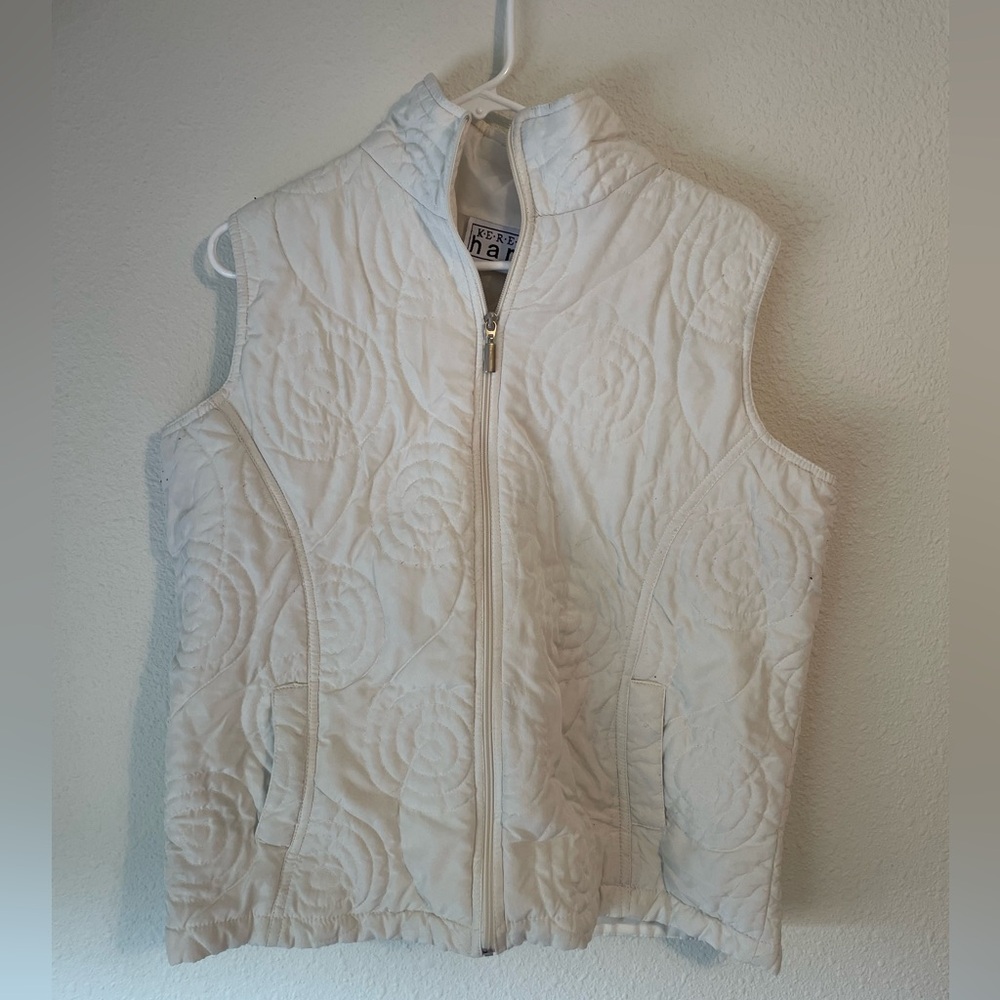 white vest. size - large